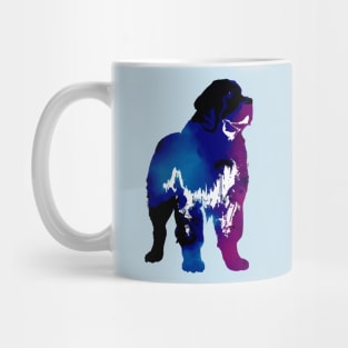 Neapolitan Mastiff Minimal Outline Graphic Mug